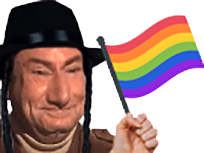 en risitas progres ciel reup juif lgbt drapeau arc facho