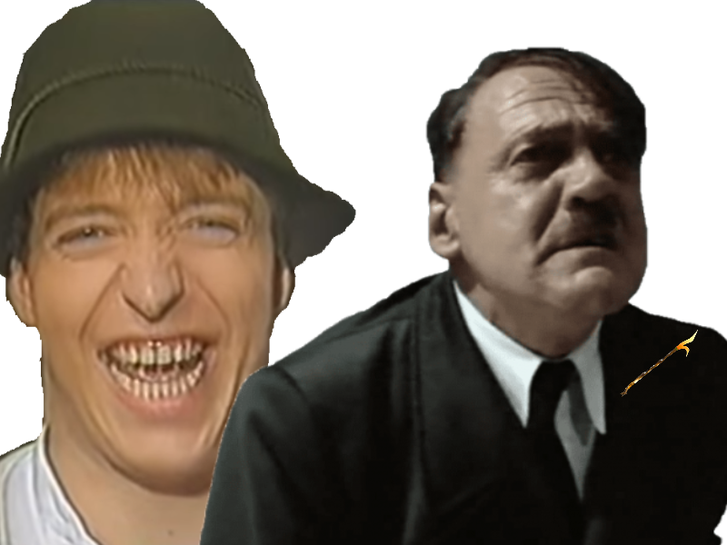 deutchlan avenoel allemagne fichtls risitas foret woodys gentil autiste fou phychopathe lied malade viole deutch land tisonwoodys adophe die allemand dents