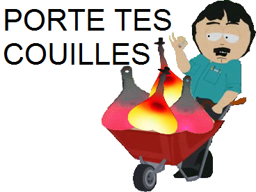 jvc portecouille bikeballs brouette southparc