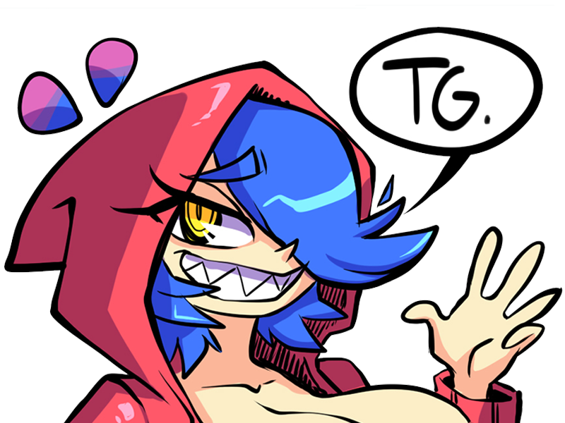 sourire smug skarpne tg kikoojap