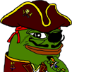 avenoel-the-vert-frog-navire-avn-matelot-barbe-voleur-piraterie-4chan-capitaine-pirate-marin-mer-eau-risitas-bateau-pepe-noir
