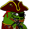 frog-pepe-shultzstaffel-avenoel-marin-noir-4chan-eau-navire-bateau-avn-pepepirate-sticker-other-the-voleur-vert-capitaine-geralt-matelot-barbe-piraterie-mer-pirate-tison