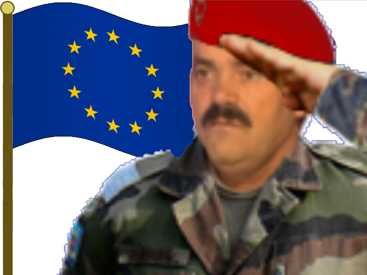 drapeau europe eu ue risitas europeenne garde vous soldat a union