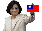 taiwan-tsai-politic-wen-ing-drapeau