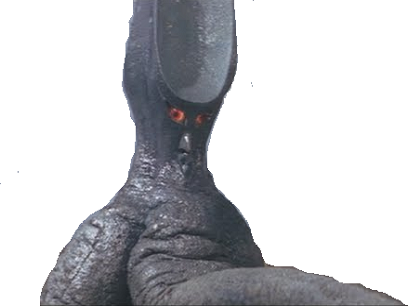 alien film gamera japon kaiju showa extraterrestre calamar surpris monstre viras etonner geant other