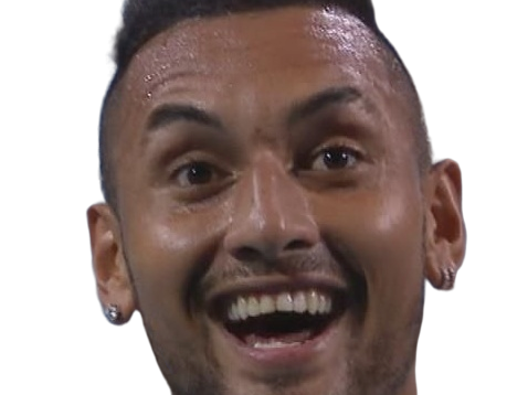 kyrgios tennis troll rire jvc