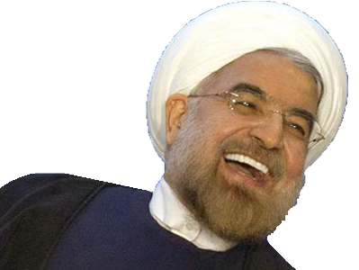 politic occident usa syrie smile rire sourire rohani iran bbc