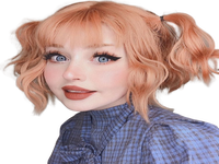 anzujaamu chemise rousse bleu