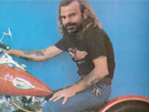lrem philippe chevreuil cheveux politic longs biker motard barbe edouard