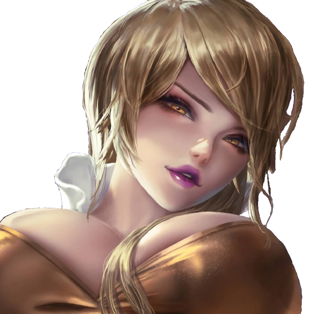 Sticker de Kenodoxia sur boobs bimbo league of pute other legends lol sein  succube blonde salope seins gros evelynn kda