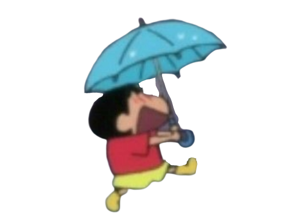 shinnosuke parapluie shin aesthetic plui crayon nohara mignon kikoojap chan