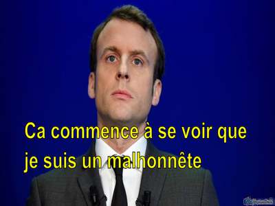 macron voleur juif politic