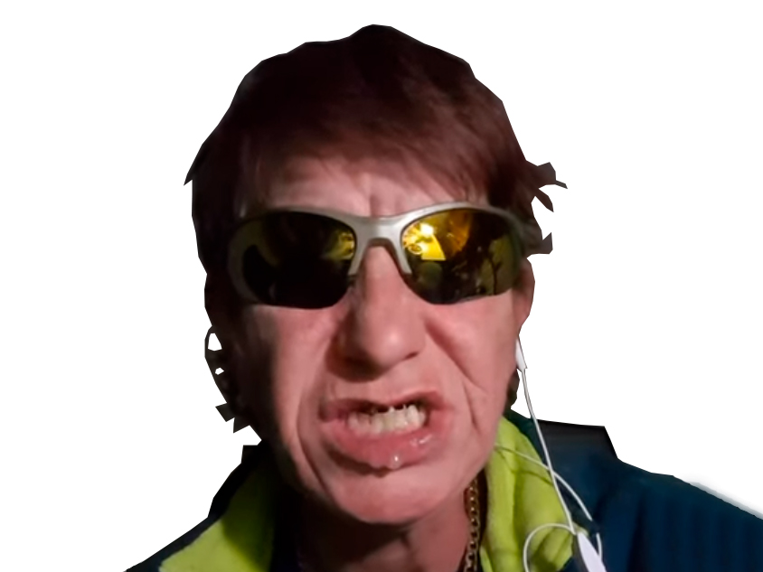 vener sansdent folle vieille bouche bave deter sjw