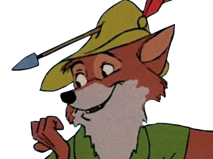 robin des renard disney bois