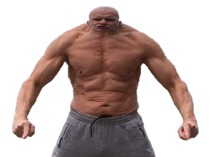 muscle chauve ish nu muscu roppers