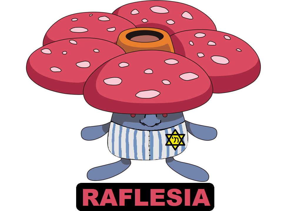 fleurs plante rafflesia raflesia etoile pokemon pokefeuj christavalier juif