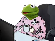 ordinateur tasse kermit risitas