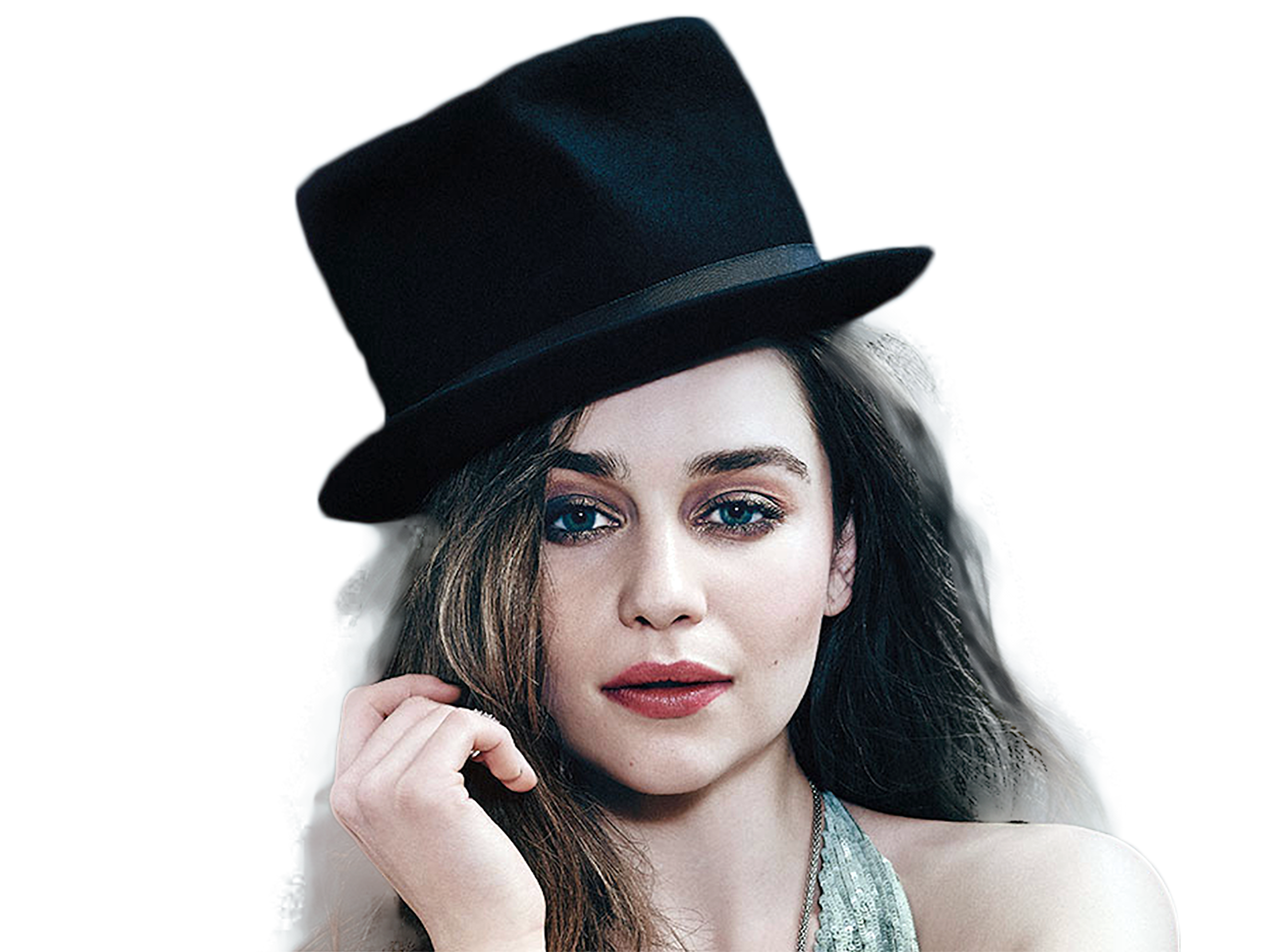 clarke emilia got dany chapeau daenerys