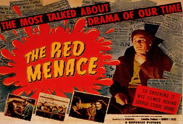 propagande politic menace the communiste capitaliste red