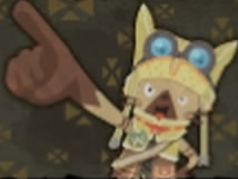 hunter moquerie monster felyne