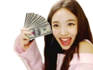 money-kpop-kikoojap-dollars-qlc-twice-nayeon-argent