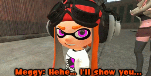 meggy girl smg4 splatoon inkling fille muhaha kikoojap
