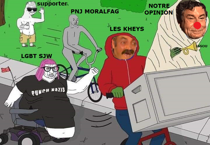 Sticker khey forum risitas tableau par OlafLeith