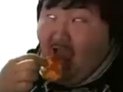 asiat-dingue-mongole-content-qlc-obese-rire-manger-bouffe-gros-fou-orgasme-fat-sac-joui-nourriture-tare-mongolien-psychopate-avenoel-possede-plaisir-coreen-folie-miam