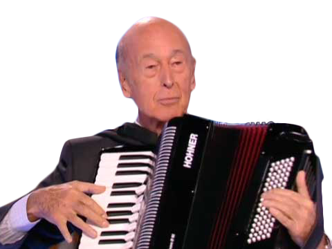 musique politic giscard accordeon