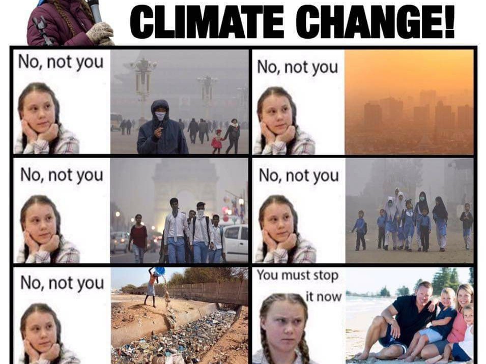 blanc soros greta politic climat thunberg pollution