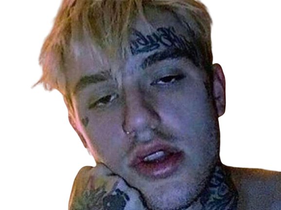 Sticker us other musique rappeur lil peep rap par Losy