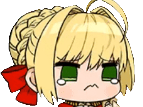 chibi nerocry risitas fate nero larmes pleure kikoojap moue