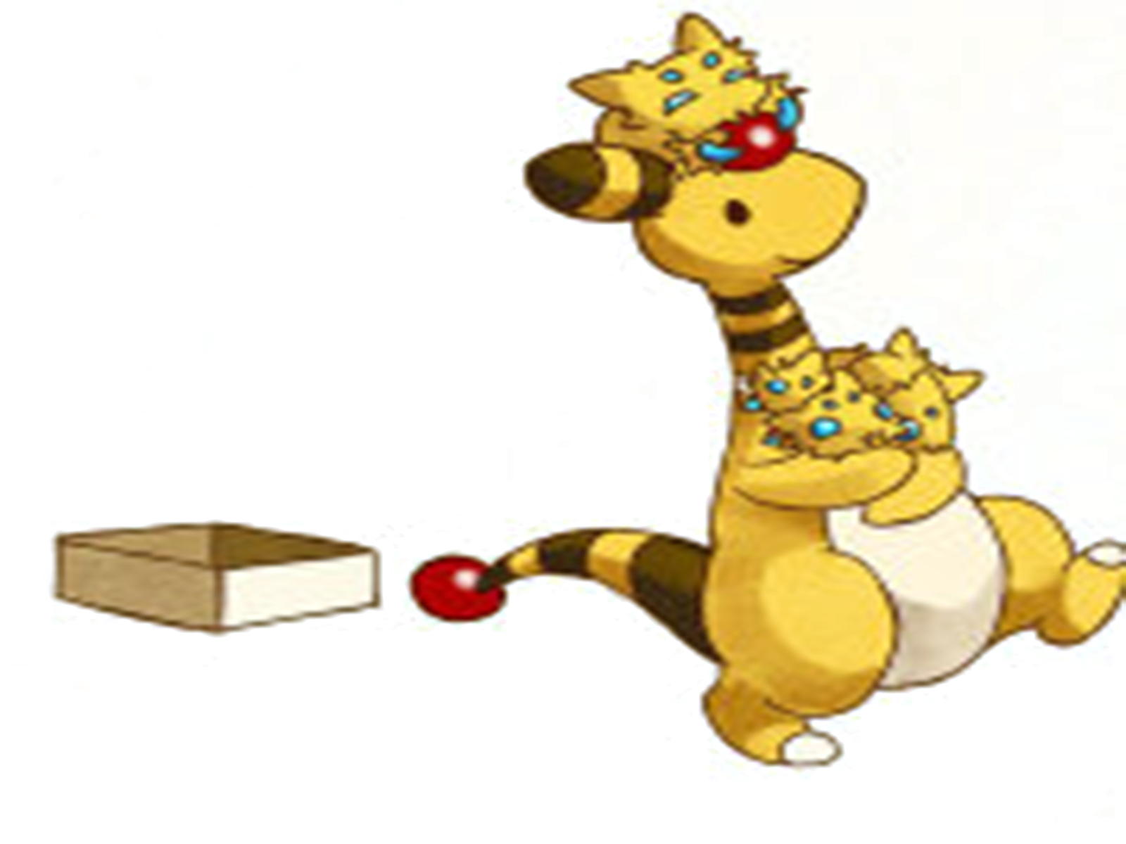 jaune pokemon panier