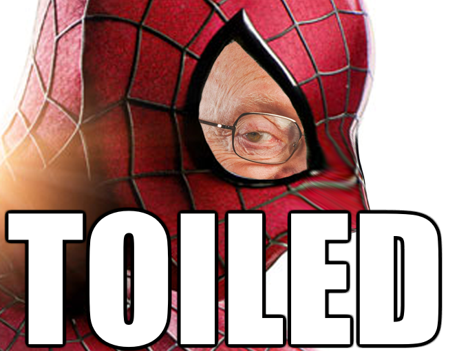 risitas spider man toiled