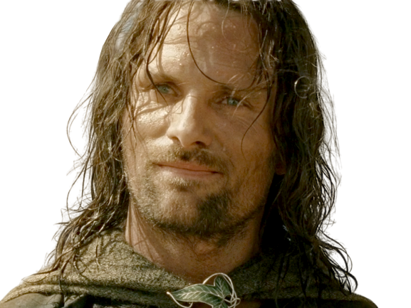 lsda lotr le seigneur des anneaux aragorn jvc combat sourire fatigue content hero victoire