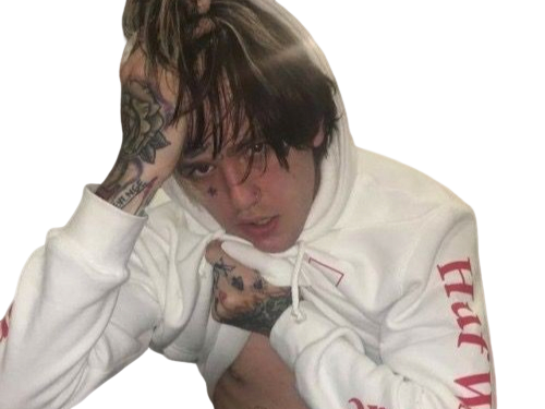 Sticker peep lil rap par Losy