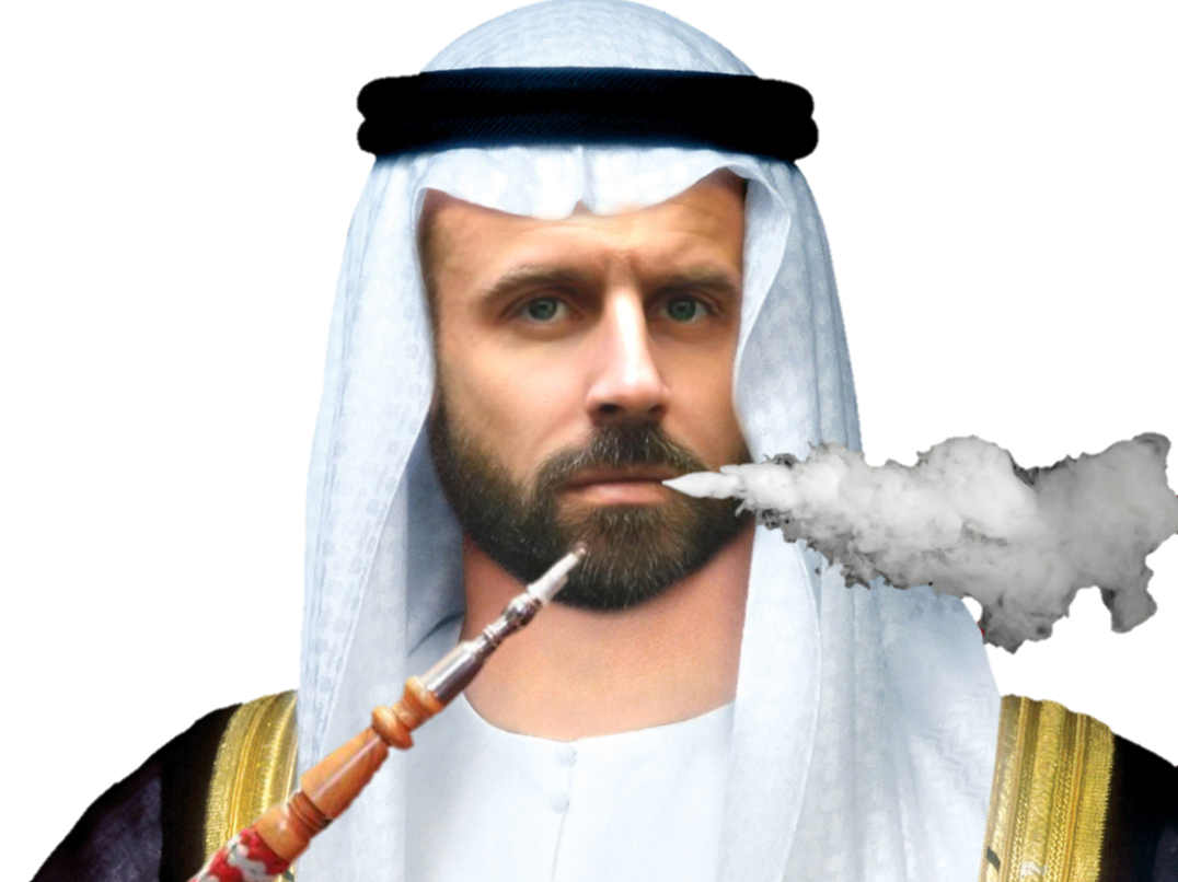 macron chicha arabe risitas