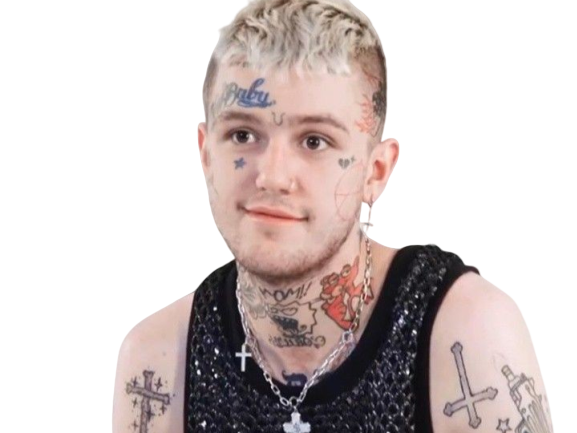 Sticker rappeur musique lil us rap peep other par Losy