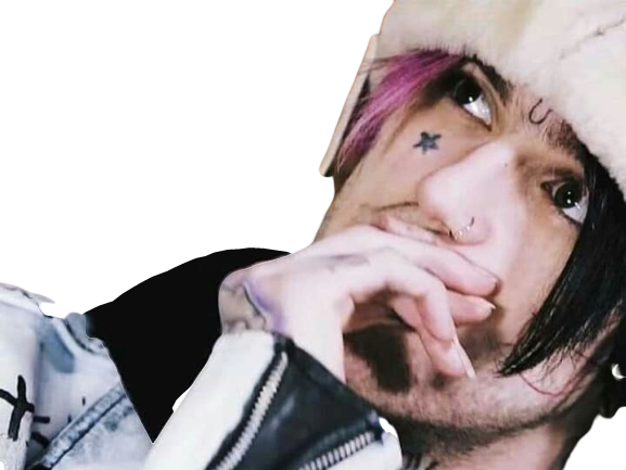 Sticker musique us other rappeur rap lil peep par Losy
