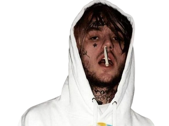 Sticker us musique rappeur lil rap peep other par Losy