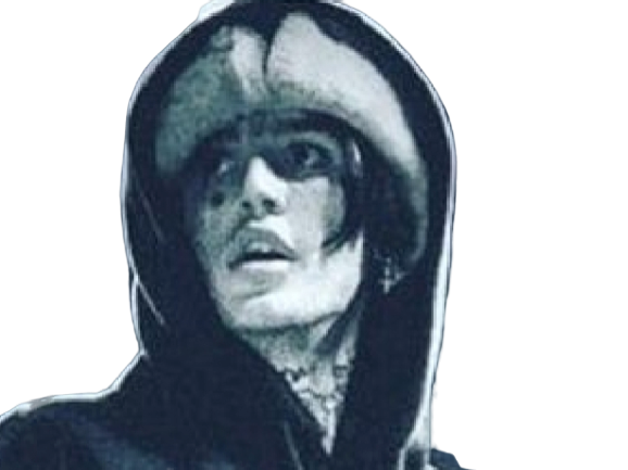 Sticker peep rap musique us rappeur lil other par Losy