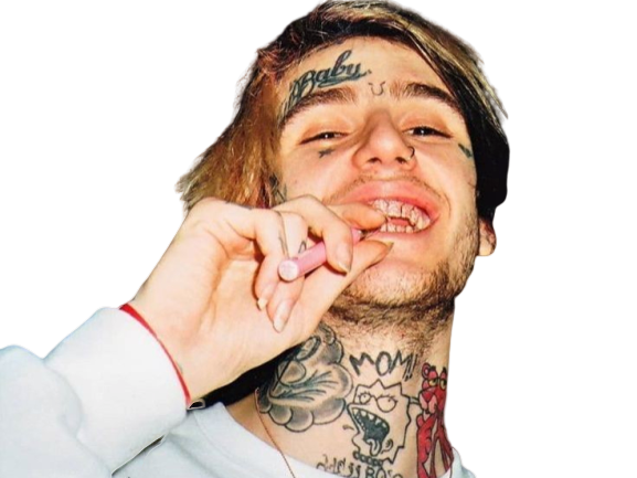 Sticker peep musique other lil rap us rappeur par Losy