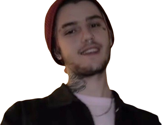 Sticker musique rappeur lil rap us other peep par Losy