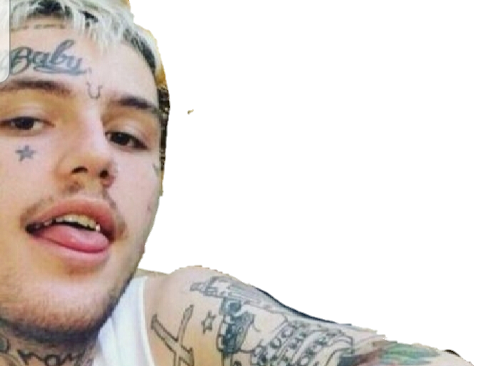 Sticker rap musique lil peep us other rappeur par Losy