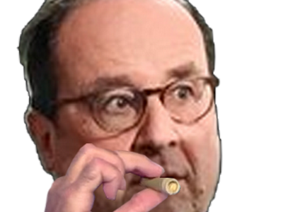politic hollande fume cigare francois