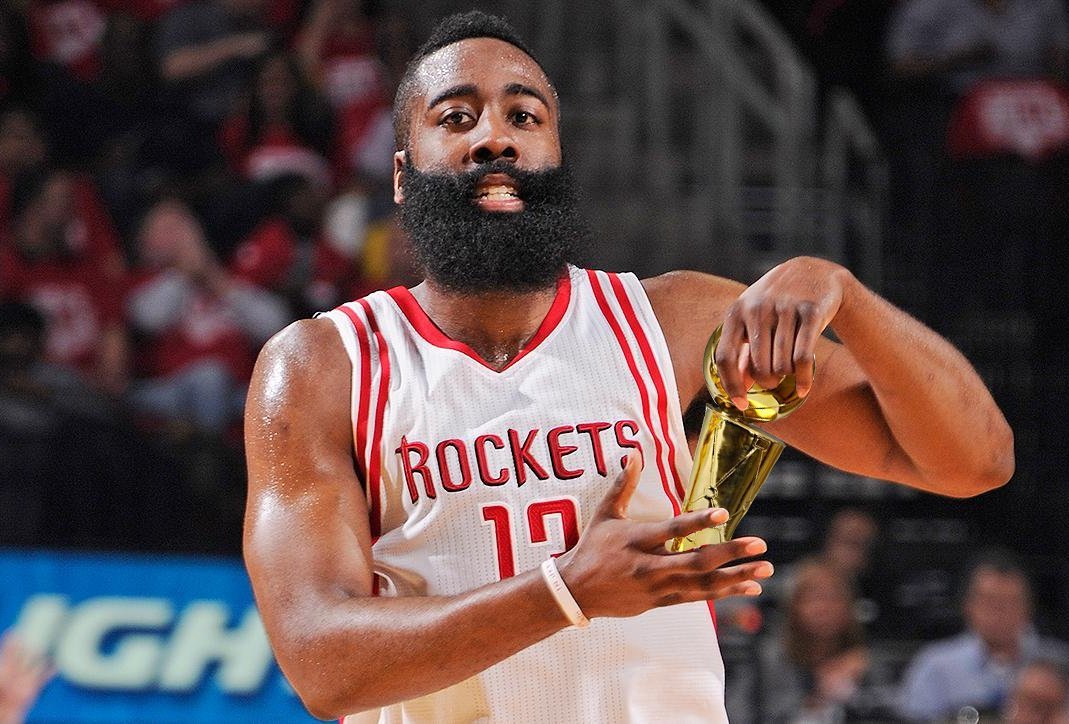 mvp harden nba champion rockets