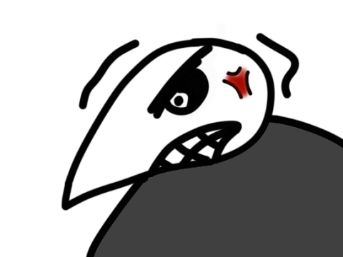 grr risitas colere fache furieux cormoche