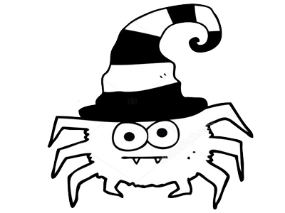 araignee spider chapeau
