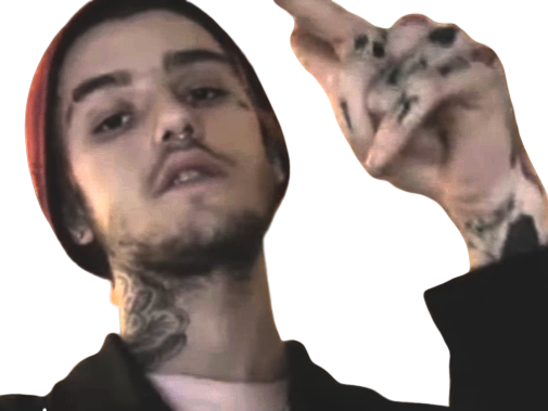 Sticker rappeur other rap lil us peep musique par Losy