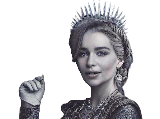 of targaryen got thrones emilia daenerys reine clarke dany couronne queen game jvc